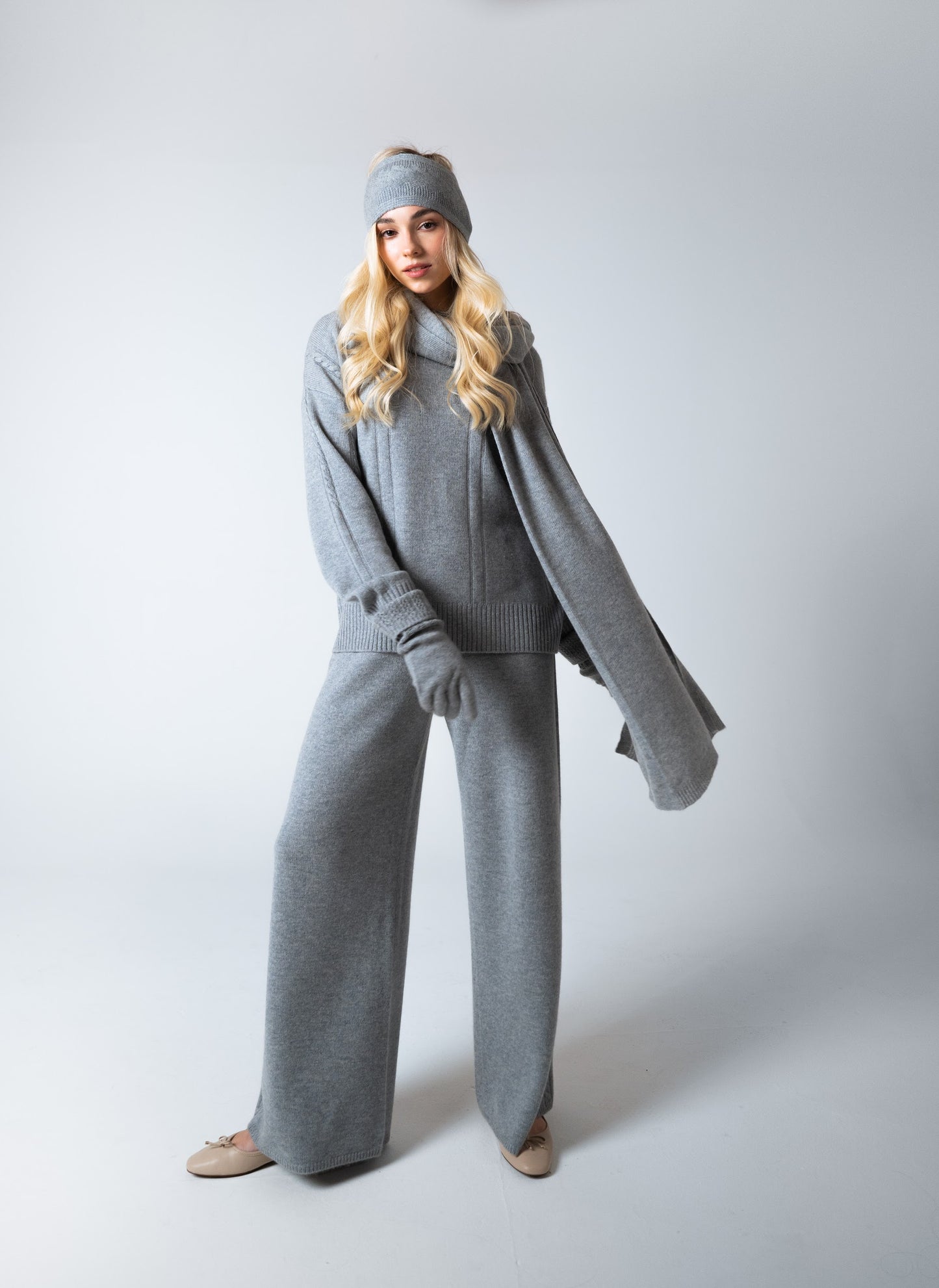 100% Pure Cashmere Trousers