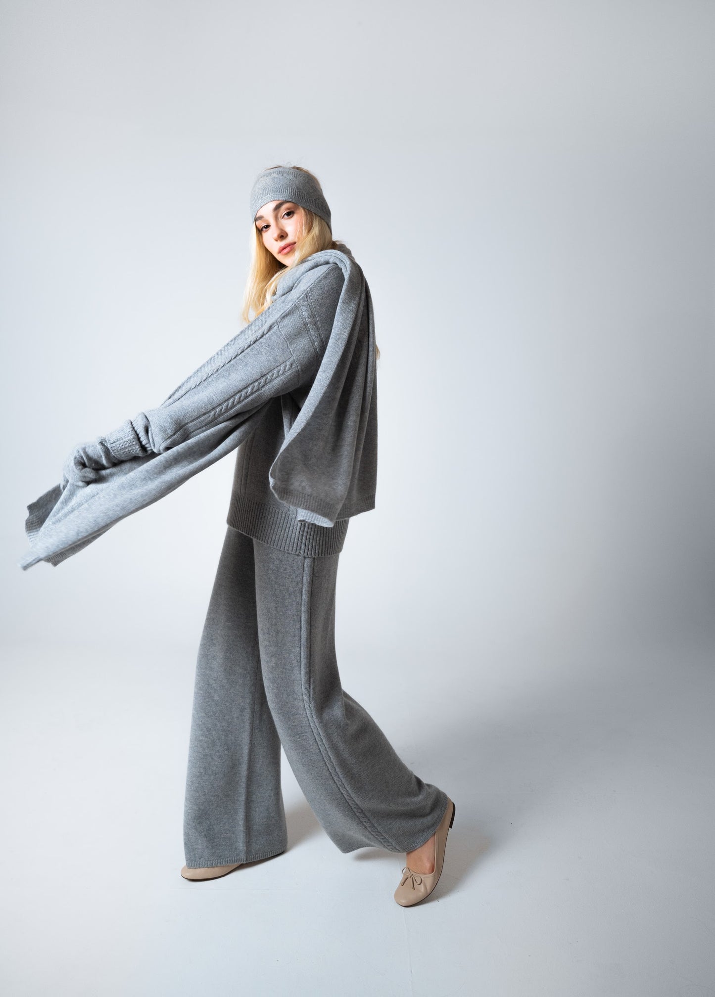 100% Pure Cashmere Trousers