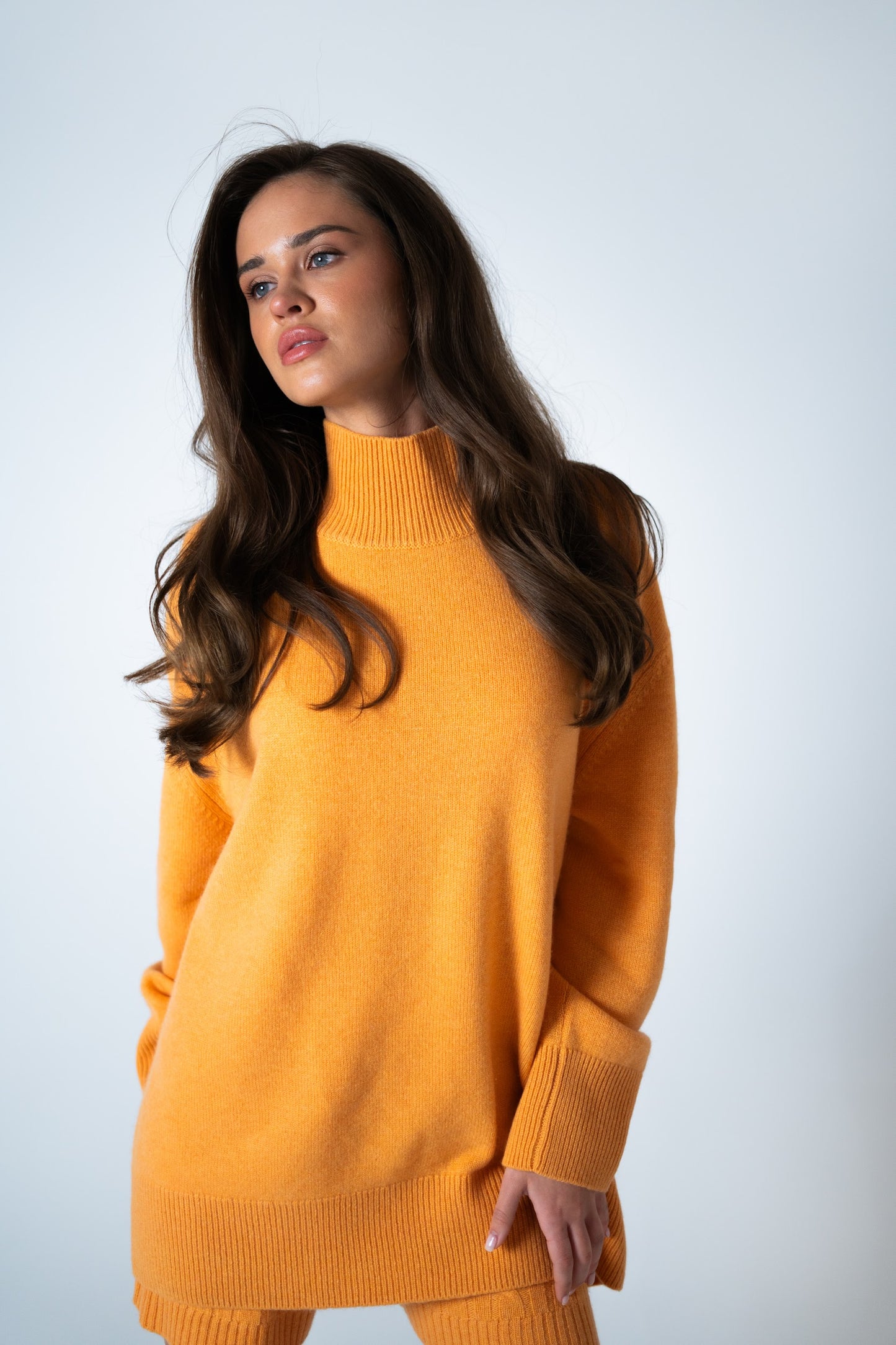 100% Pure Cashmere Jumper and Shorts Set