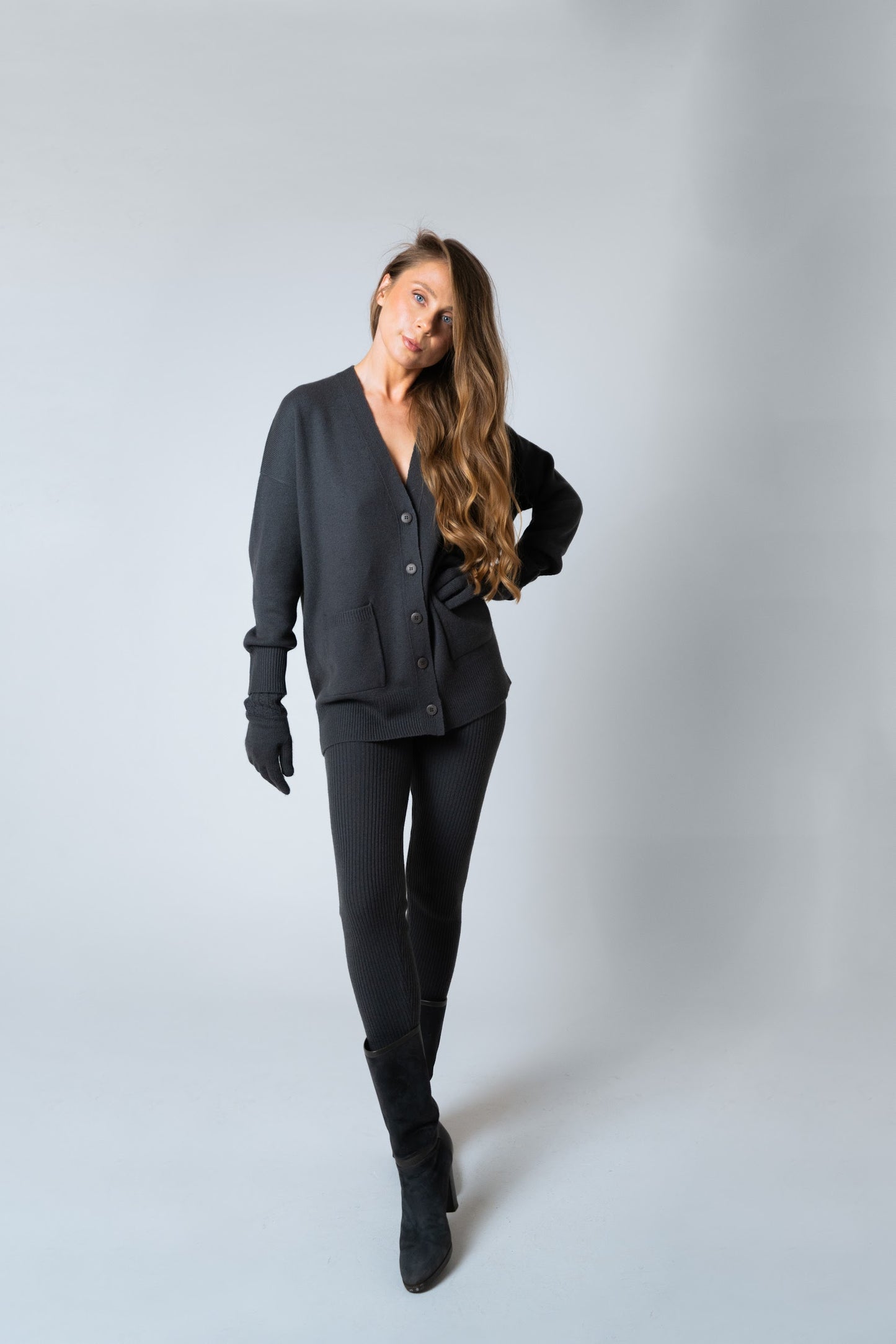 100% Pure Cashmere Cardigan