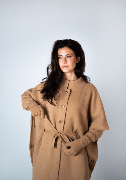 100% Pure Cashmere Poncho